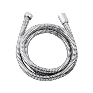 EDM MANGUEIRA DE CHUVEIRO DE AÇO INOX. 1,5m COR CROMADA