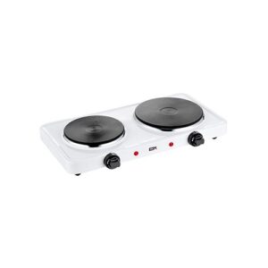 EDM PLACA ELÉTRICA 2 FOGOS 1000-1500W 46x24x7,5cm