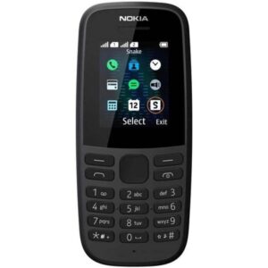 NOKIA 105 4ª EDIÇÃO DUAL SIM PRETO