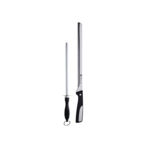 BERGNER CONJUNTO DE FACA DE PRESUNTO 25CM + AFIADOR