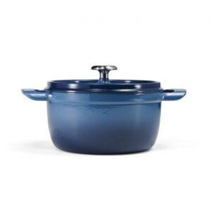 TRAMONTINA CAÇAROLA C/TAMPA FERRO FUNDIDO D22CM 3,7L AZUL