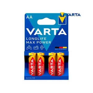 VARTA PILHA LONGLIFE MAX POWER AA - LR06 (BLÍSTER 4 UN)