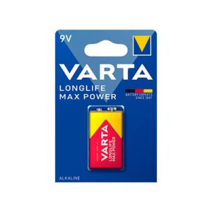 VARTA PILHAS LONG LIFE MAX POWER 9V - 6LR6