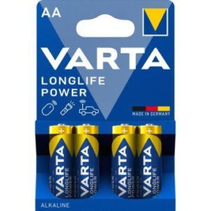 VARTA PILHAS LONGLIFE POWER AA LR6 C/CLIP