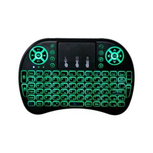 MINI TECLADO INALAMBRICO I8 RGB LED