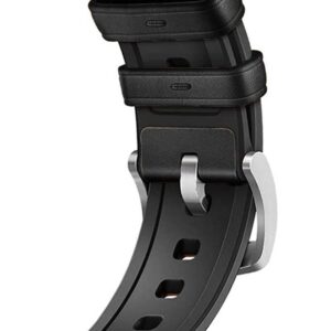 PULSEIRA UNIVERSAL COURO PREMIUM 20MM PRETO