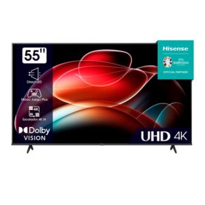 HISENSE LED 55" UHD 4K SMARTTV 3HDMI 2USB (F)