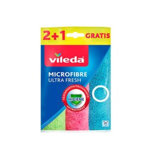 VILEDA PANO DE MICROFIBRAS ULTRAFRESH 2+1 167602