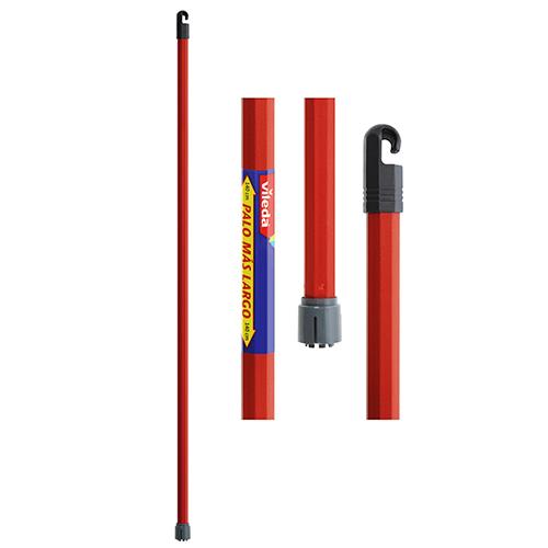 CABO PARA ESFREGONA COM ENCAIXE MONOCLICK VERMELHO 140cm