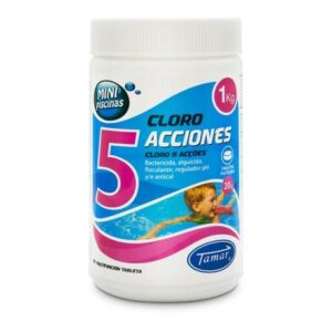 CLORO 5 AÇOES PASTILHA 1KG TAMAR