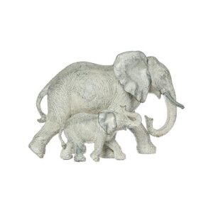 ELEFANTE DECORATIVO DE RESINA L.12 x A. 22,5 x AL. 15,5 CM