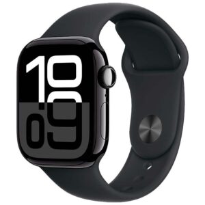 APPLE WATCH SERIES 10 GPS 42MM C/BRACELETE DESPORTIVA PRETO