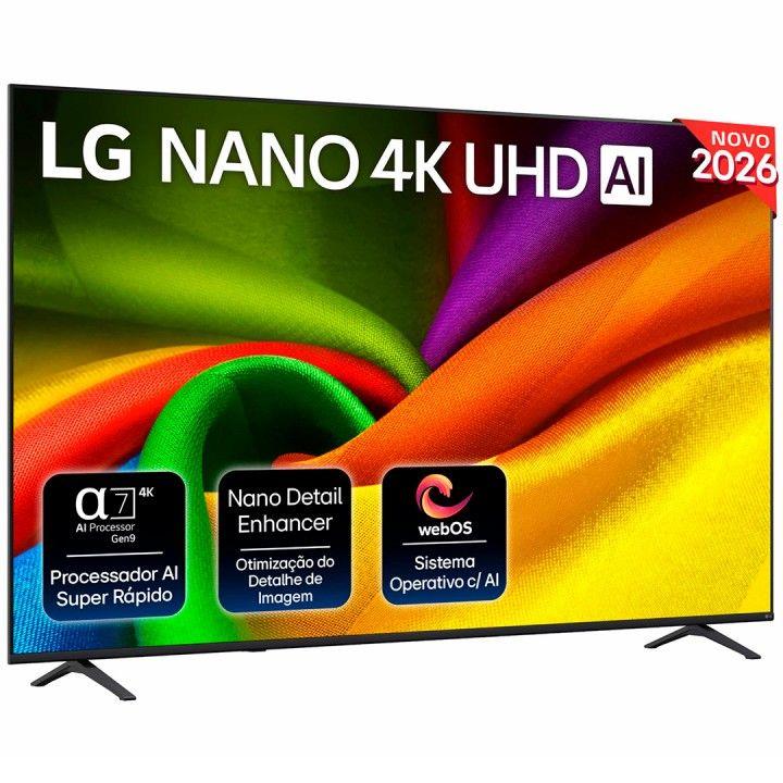 LG LED 85" NANO UHD 4K SMARTTV WEBOS 3HDMI 1USB (F)