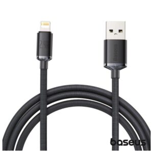 BASEUS CABO USB-A MACHO P/LIGHTNING MACHO 2M CRYSTAL SHINE