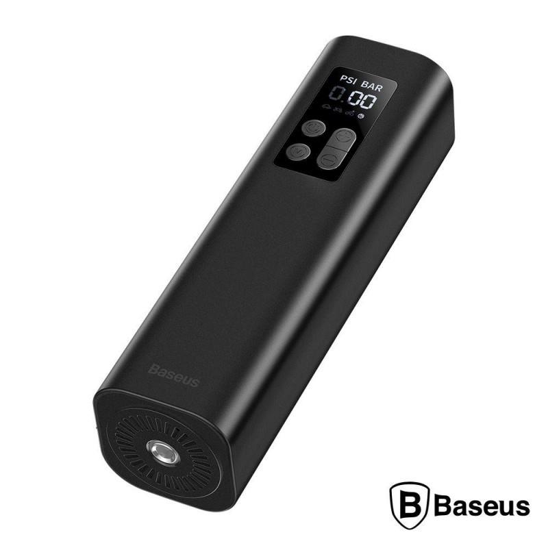 BASEUS COMPRESSOR DE AR PORTÁTIL C/ MANÓMETRO