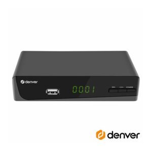 DENVER RECEPTOR TDT FULL HD 1080P DVB-T2 CANAIS FTA USB
