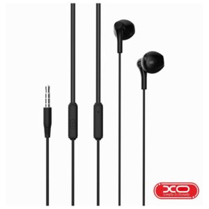XO AURICULARES STEREO C/MICROFONE JACK 3.5MM PRETO
