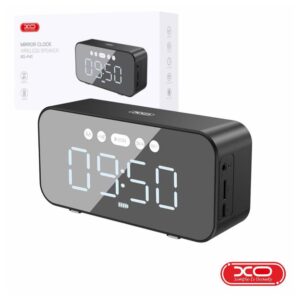 XO RELÓGIO DESPERTADOR 5W C/ BAT/BLUETOOTH/MICROSD/FM/AUX