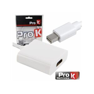 PROK CABO ADAPTADOR MINI DISPLAYPORT MACHO / HDMI FÊMEA