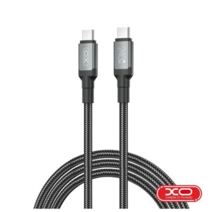 XO CABO USB-C MACHO /  USB-C MACHO PD 240W 2M PRETO