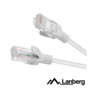 LANBERG CABO DE REDE U/UTP CAT6 0,50M CINZENTO