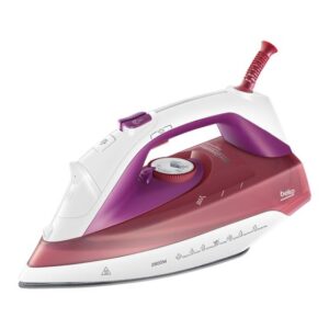 BEKO FERRO A VAPOR BASE CERÂMICA 2800W BRANCO/ROSA