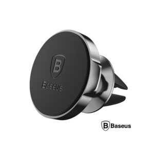 BASEUS SUPORTE MAGNÉTICO UNIVERSAL TELEMÓVEL METÁLICO PRETO