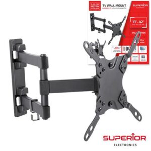 SUPERIOR SUPORTE LCD/LED 13/42" C/ 2 BRAÇOS SLIM VESA 200/20