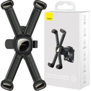 BASEUS SUPORTE UNIVERSAL TELEMÓVEL P/BICICLETA PRETO