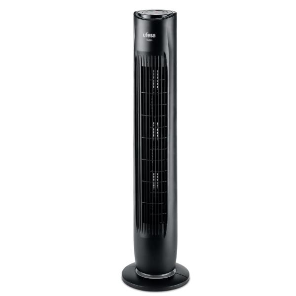 UFESA TORRE VENTILAÇÃO 45W 3V PRETA 787x160x150mm